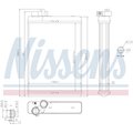 Nissen Heater Core, 70231 70231